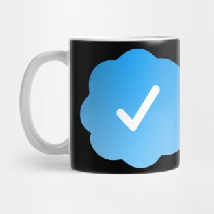 Social Media Check Mark Mug